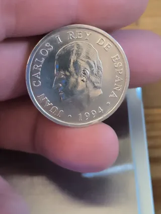 Moneda 2000 Pesetas Plata Madrid 1994