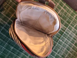 Mochila Himalayan Nepal Cáñamo. Nueva sin estrenar