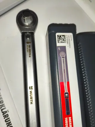 Llave dinamométrica Würth 1/2 40-200 Nm