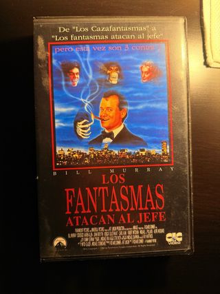 VHS Los fantasmas atacan al jefe
