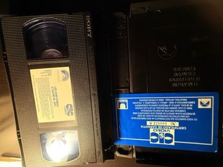 VHS Los fantasmas atacan al jefe