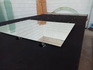 Mesa de corte para cristal