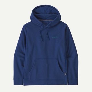 Felpa Patagonia Logo Uprisal Blu Taglia XL