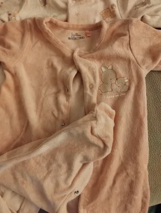 2 tutine ciniglia Fagottino 62cm