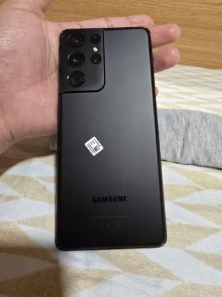 Samsung S21 Ultra 5G Negro + Funda y Cargador