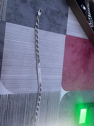 Pulsera esclava plata ley 925