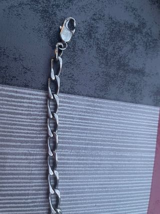 Pulsera esclava plata ley 925