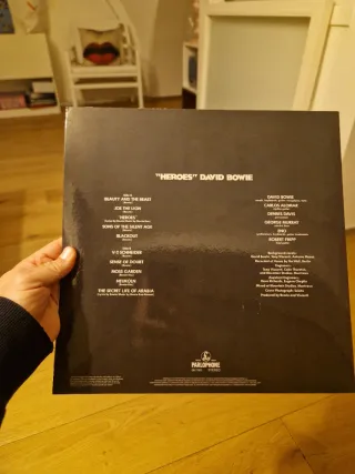 David Bowie Heroes Vinile LP
