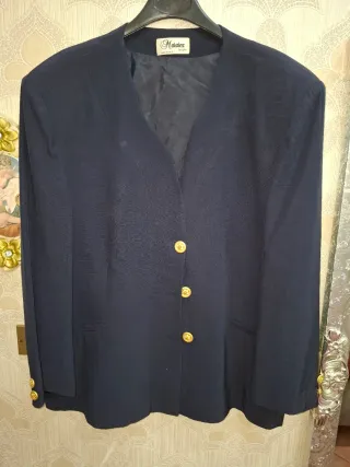 Giacca donna vintage Maratex blu