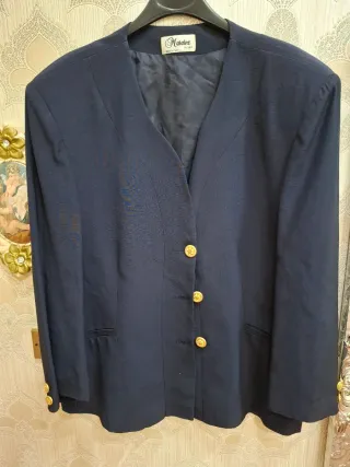 Giacca donna vintage Maratex blu