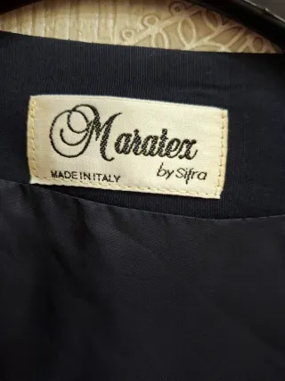 Giacca donna vintage Maratex blu