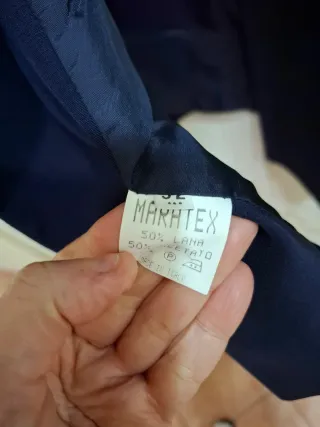 Giacca donna vintage Maratex blu