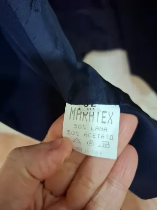Giacca donna vintage Maratex blu