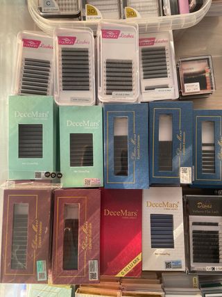 Lote Extensiones de pestañas