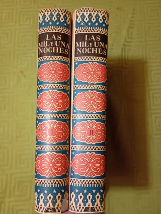 Las mil y una Noche Gustavo Weil. 2 tomos 1955