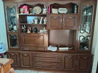 Mueble comedor madera años 60