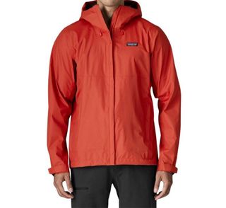 Chaqueta Patagonia Hombre Torrentshell Roja