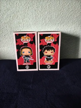 Funko Pop! Fire Force 978 Arthur 981 Shinra
