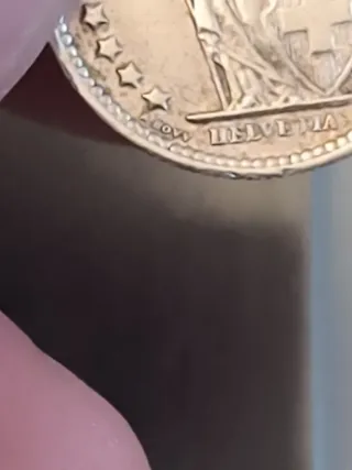 Moneda 1/2 Franco 1957 Plata