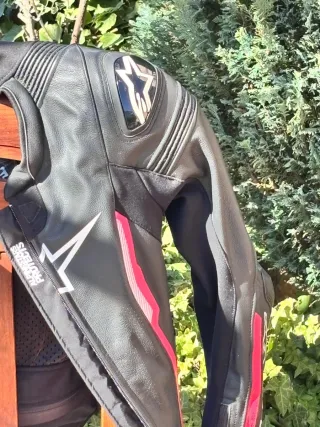Chaqueta de cuero Alpinestars sportbike
