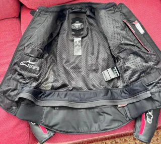 Chaqueta de cuero Alpinestars sportbike