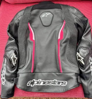 Chaqueta de cuero Alpinestars sportbike