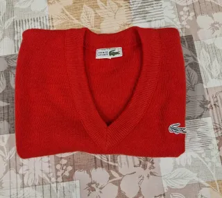 Gilet Lacoste rosso