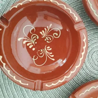 Lote 4 Ceniceros Cerámica Decorados