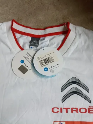 Camiseta Oficial Citroen Racing Talla XXL