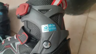 Rollerblade neri e rossi