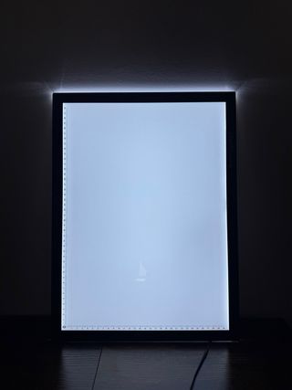 Tablero LED MiniSun LightPad Negro/Blanco dibujo