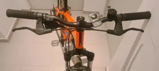 Bicicleta infantil naranja Rockrider