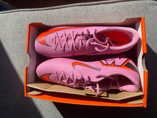 Botas Nike Mercurial Air Zoom Rosa Naranja