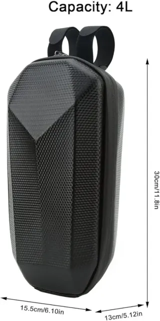 Bolsa Patinete Eléctrico Negra Dura