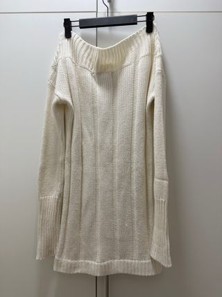 Maglione vestito Zara bianco