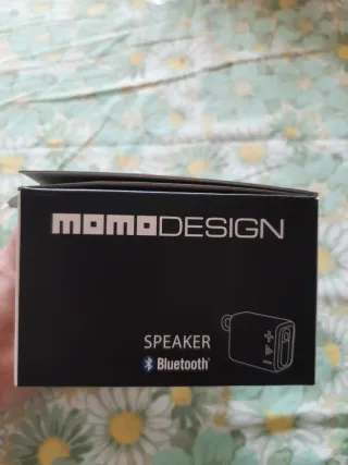 Cassa Bluetooth portatile Momo Design nera