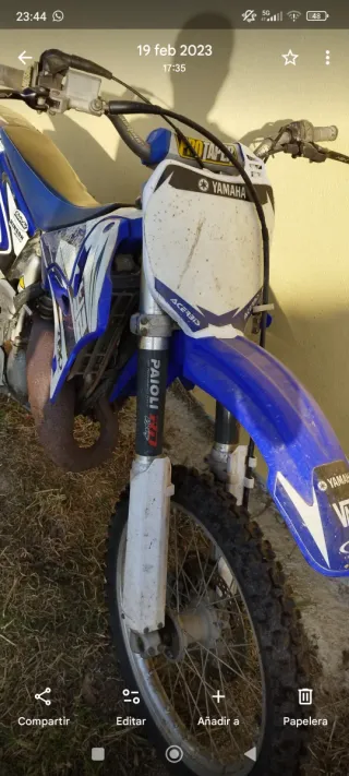 Yamaha YZ 125 Motocross