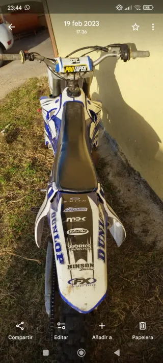 Yamaha YZ 125 Motocross