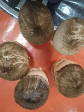 5 Cabezas de Maniquí para Peluquería