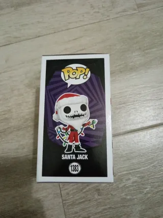 Caja Funko Pop Santa Jack 1383 Disney