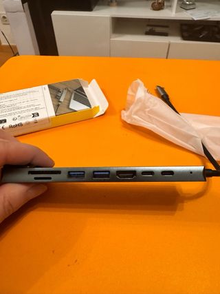 Hub USB-C 8 en 1 (4K, HDMI, RJ45)