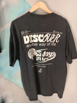 Camiseta Pull&Bear Relaxed Fit Talla M