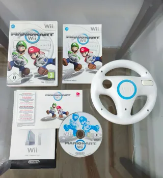 Mario Kart Wii + Volante Wii