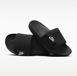 Nike sandalias chanclas ajustables negras T44