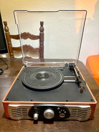 Tocadiscos 1byone Vintage USB Altavoces