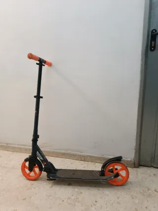 Patinete Patin Doble Rueda Naranja