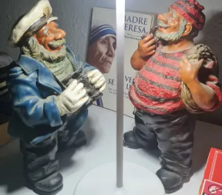 Figuras antiguas marineras 1960
