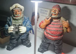 Figuras antiguas marineras 1960