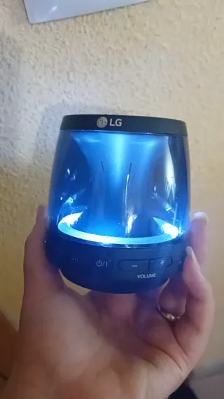 Altavoz Bluetooth LG Portátil negro