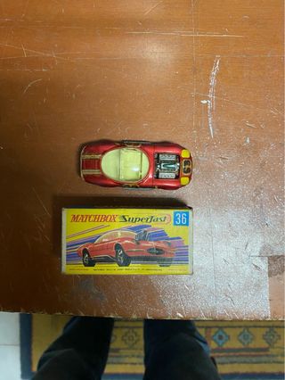 Matchbox Superfast 36 Carro Vermelho